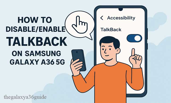 Read more about the article Samsung Galaxy A36 5G: Your Guide to Disabling and Enabling TalkBack