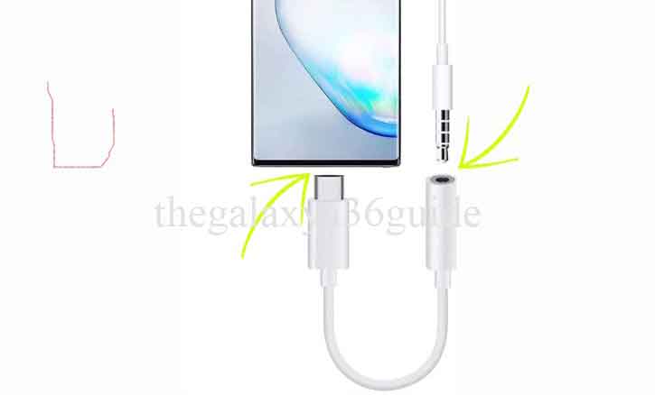 connect 3.5mm headphones to samsung galaxy a36 5g