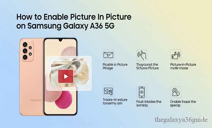 how to enable picture in picture on samsung galaxy a36 5g